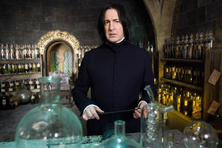 ALAN RICKMAN as Severus Snape in Warner Bros. Pictures' fantasy "Harry Potter and the Order of the Phoenix.  PHOTOGRAPHS TO BE USED SOLELY FOR ADVERTISING, PROMOTION, PUBLICITY OR REVIEWS OF THIS SPECIFIC MOTION PICTURE AND TO REMAIN THE PROPERTY OF THE STUDIO. NOT FOR SALE OR REDISTRIBUTION